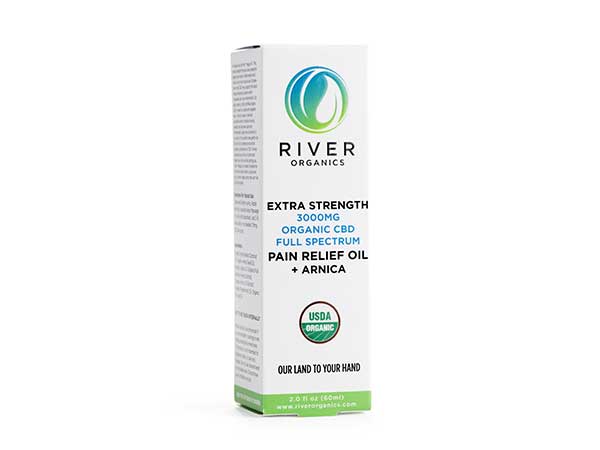 2 oz Extra Strength Pain Relief CBD Oil + Arnica 3000 mg